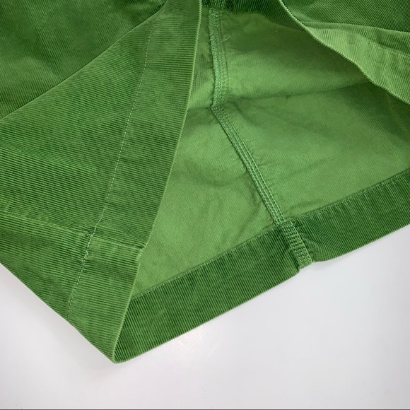 Tommy Hilfiger Green Corduroy Mini Skirts Size 12 - Picture 6 of 10